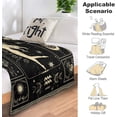 thumbnail image 6 of Aquarius Constellation Blanket Astrology Sign Throw Blanket, Lightweight Microfiber Blanket Birthday Graduation to Mom Gifts for Women Men 60"X80", 6 of 6