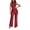 Red, variant on TTUHYWXI Women Cocktail Party Romper Fashion Sequin Clubwear Jumpsuit Sexy Off Shoulder Sleeveless Bodycon Rompers Overalls (Black, S)