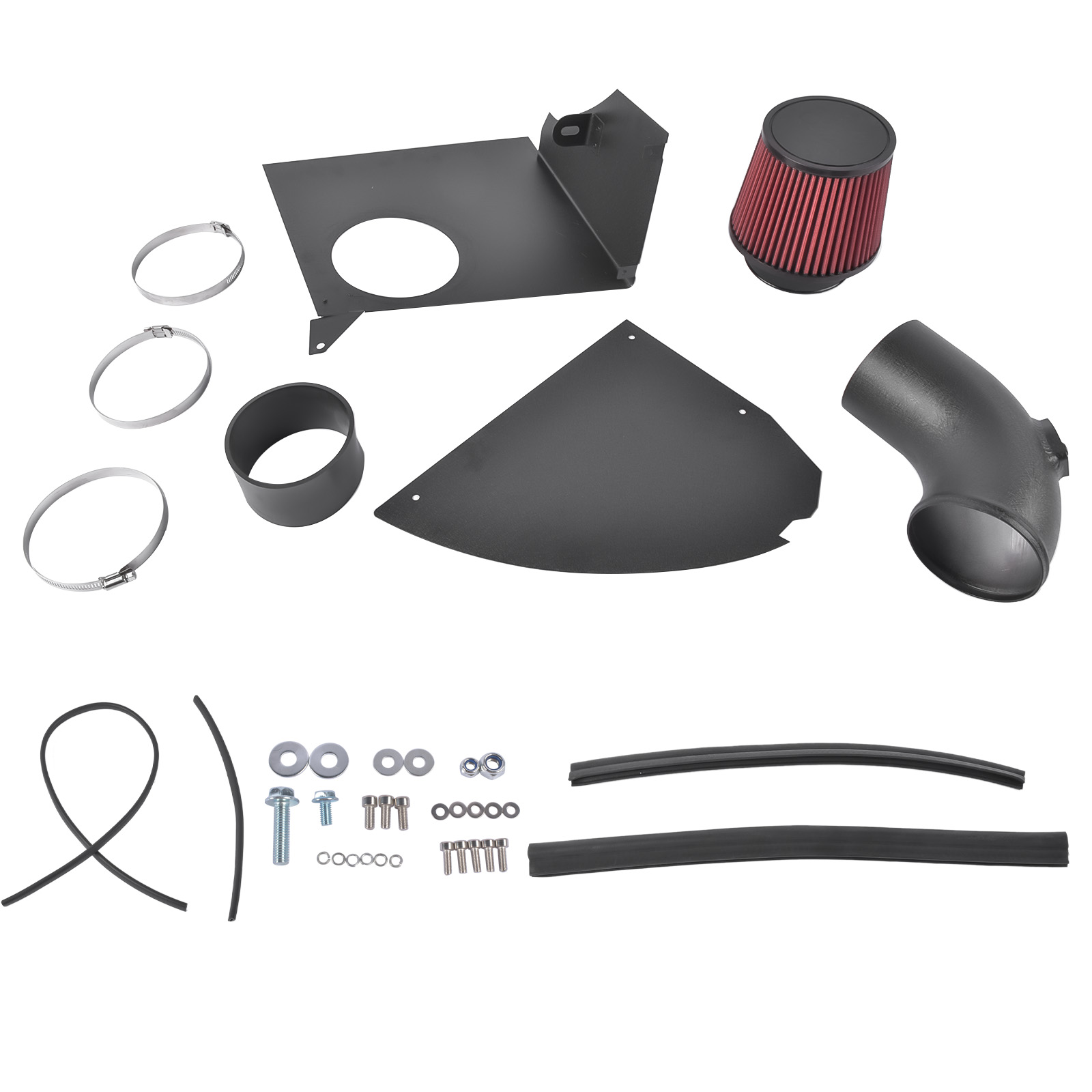 Mustrod Cold Air Intake System Kit w/ Red Filter for BMW M340i G20 G21 M440i G22 G23 M240i G42 B58 3.0L