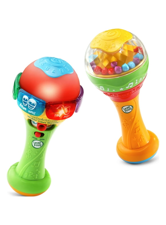 LeapFrog Learn and Groove Shakin' Colors Maracas for Toddlers