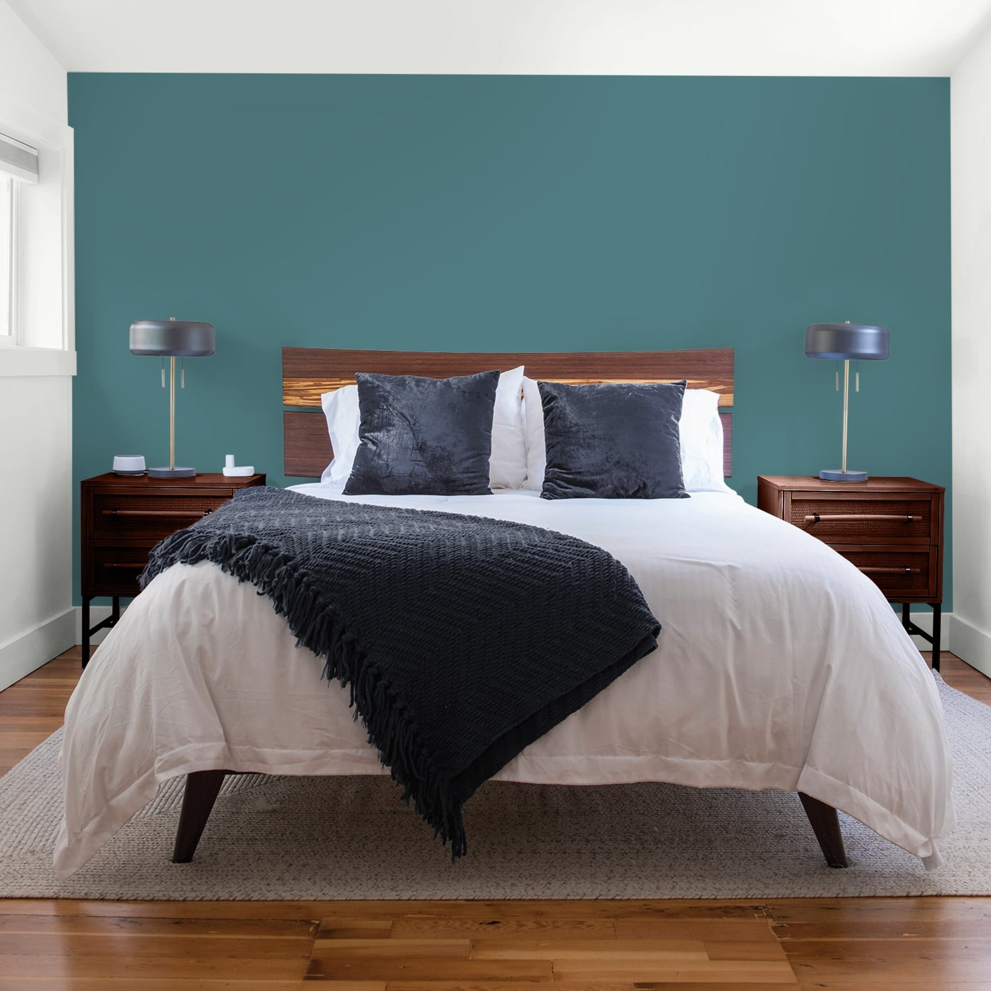 Glidden HEP Vining Ivy / Green, Flat Interior Paint with Primer, 1 Quart
