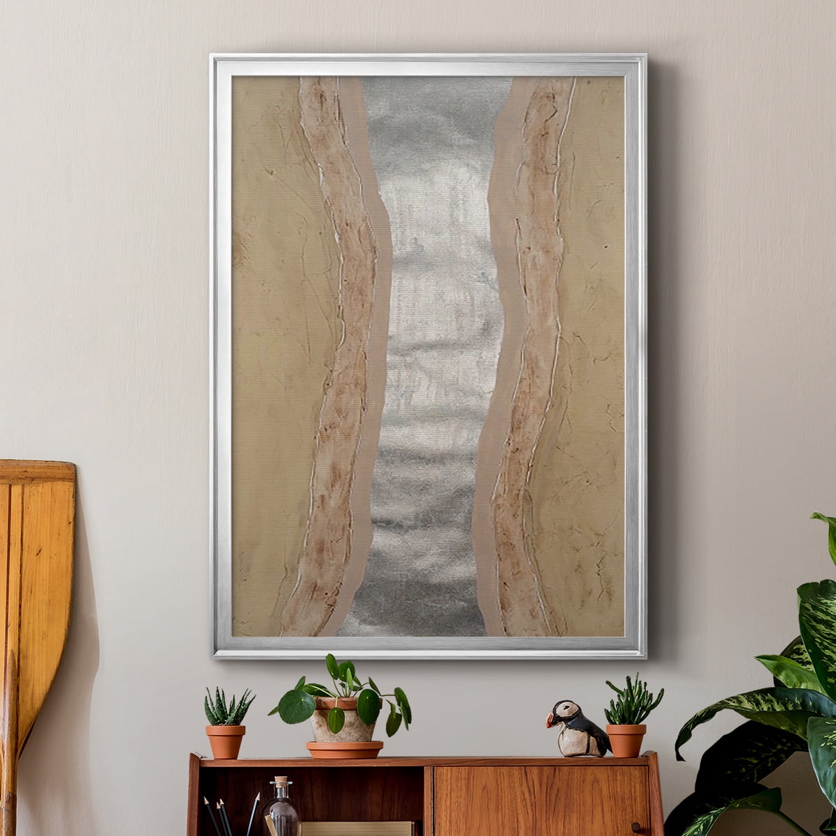Silver Lake II Premium Framed Print, in Gold, Black, or Silver - Ready to Hang