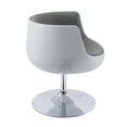 thumbnail image 4 of CorLiving Mod Modern Bonded Leather Barrel Chair, 4 of 7