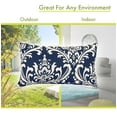 thumbnail image 4 of Majestic Home Goods French Quarter Indoor Outdoor Small Decorative Throw Pillow, 4 of 6