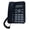 Black, variant on Classical Desk Phone Home Telephone for Hotels and Business Offices Easy to Use Multiple Line Access With Caller Display