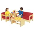 thumbnail image 3 of Living Room Chair - Red, 3 of 3
