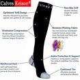 thumbnail image 3 of (2 pares) calcetines/medias de compresión para hombres y mujeres, aceleran la recuperación mejor, 3 of 5