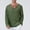 Army Green, variant on TIHLMK Long Sleeve Tee Shirts for Men Men's Fashion Tops Vintage Solid Color V-Neck Loose Casual Shirts