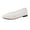 White, variant on ShiShine Women's Mesh Ballet Flats Cute Bow Square Toe Slip On Shoes Breathable Soft Comfort Walking Shoes