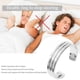 thumbnail image 1 of Acupresión Reflexología Sleeping Aid Anillo anti ronquidos (plata en relieve) Ygjytge Cuidado Belleza, 1 of 3