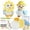 duck, variant on Crochet Kit for Beginners Complete Crochet Knitting Kit Adorable Animal Crochet Starter Pack with Keychain Step-by-Step Video