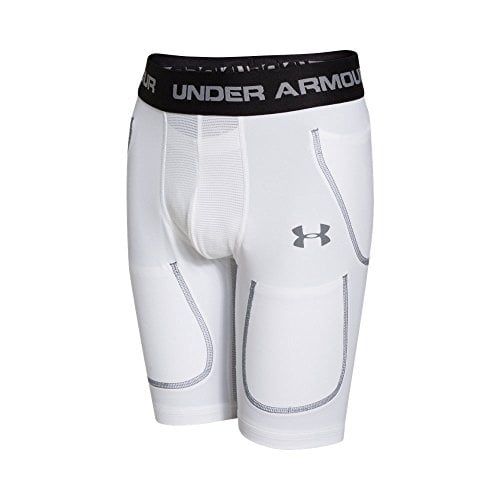 Under Armour Youth Football Girdle White, Youth Small