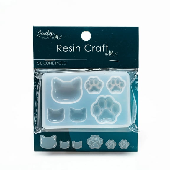 Jewelry Made By Me Resin Craft Silicone Mold-Dog Cat