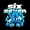 Black Blue 01, variant on Manfei Black Blue Pixel Letter K Queen Comforter Set,Flash Print Comforter Sets Queen,Black Reversible,3 Pieces,1 Comforter and 2 Pillowcases