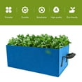 thumbnail image 4 of Rectangle Garden Grow Bags Planter Box Planting Beds Grow Pots with Handles Breathable Felt Planter, 4 of 8
