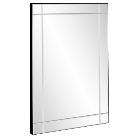Best Choice Products 36x24in Rectangular Bedroom Bathroom Entryway Decorative Frameless Wall