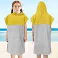 thumbnail image 4 of WOYY Baby Girls Bath Towel Swimming Cover Up Quick Drying Hooded Bathrobe Beach Dress, 4 of 4