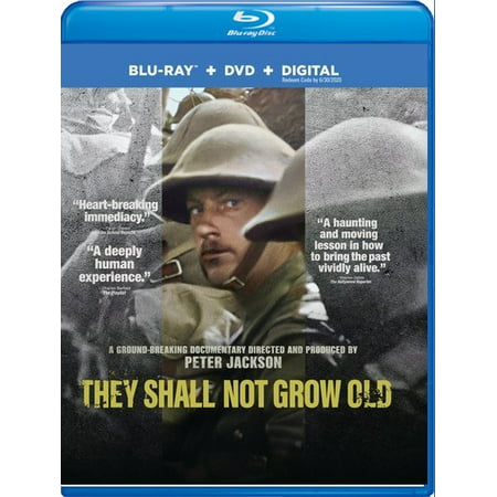 They Shall Not Grow Old (Blu Ray + DVD + Digital Combo