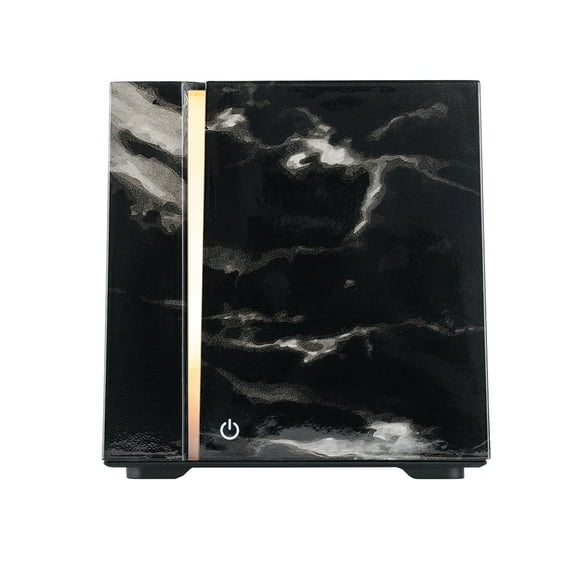 Sparoom Onyx Aromatherapy Ultrasonic Misting Essential Oil Diffuser for Large Rooms, Black Marble Design