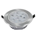 thumbnail image 1 of 9W LED Downlight Ceiling Lamp Spot Light Recessed AC85-265V Lamp + LED Driver for Home Illumination (White), 1 of 7
