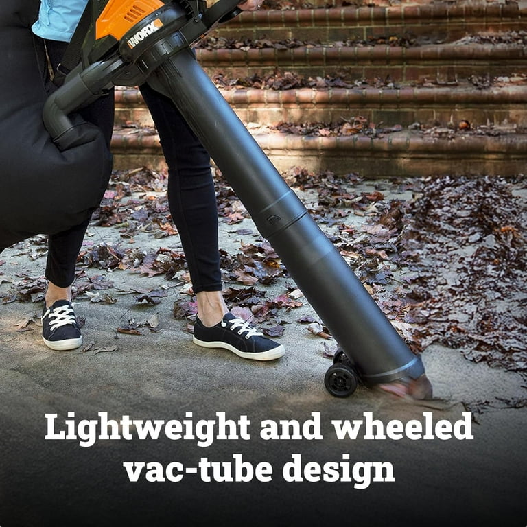 Worx WG583 40V Cordless Leaf Blower, Vacuum, Mulcher, 12:1 Mulch