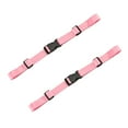 thumbnail image 1 of LOVIVER 2 Pieces Universal Nylon Backpack Webbing Chest Harness Belts Waist Strap Clips Waist Strap Pink, 1 of 8