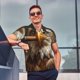 thumbnail image 4 of Balery Funny Bald Eagle Camisa Polo de Hombre con Estampado, de Manga Corta y Tejido Medio, Camisa Tipo Golf Polo-X-Large, 4 of 6