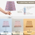 thumbnail image 3 of Table Lamps 3 Color 10 Way Dimmable LED Nightstand Lamp for Bedroom, Living Room, Home Office Cartoon Mermaid Pattern Medium, 3 of 7