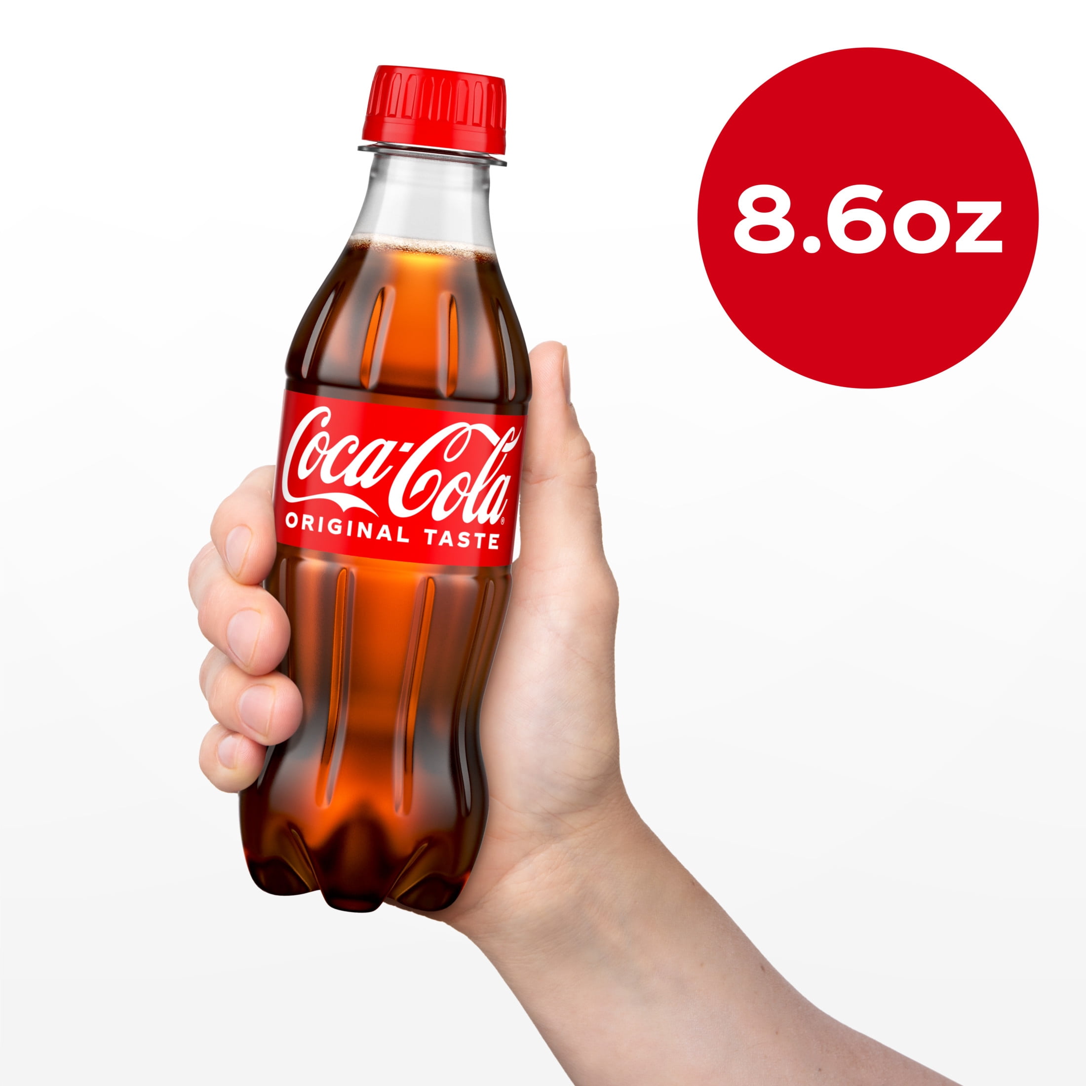Coca-Cola Soda Pop Bottles, 8.55 fl oz, 6 Pack