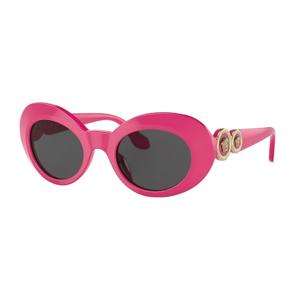 Versace VK 4428U Plastic Unisex Oval Sunglasses Fuchsia 45mm Child