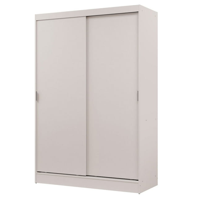 Ropero Closet Madesa 2 Puertas 1 Espejo Blanco 04
