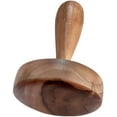 thumbnail image 3 of Wooden Potato Masher, Wooden Pav Bhaji Masher, Daily use Bean Masher for Kitchen, Roti Chapati Presser, 3 of 4