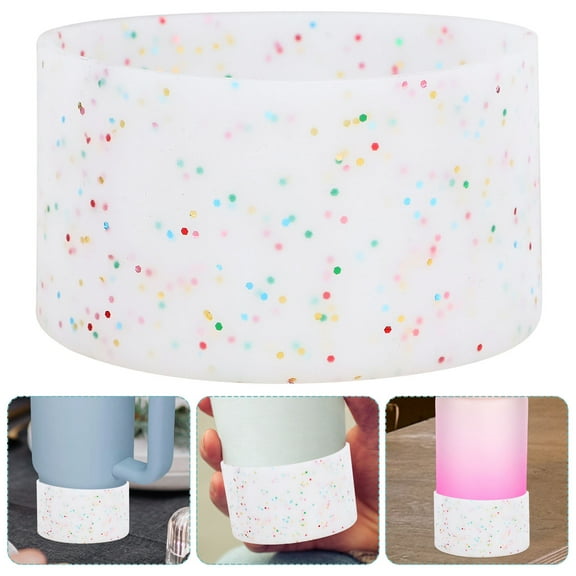 FOMIYES Worgeous 1 Set Silicone Bottle Bottom Cover Anti Skid Tumbler Boot