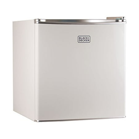 Black Decker Bcrk17w Compact Refrigerator Energy Star Single Door Mini Fridge With Freezer 1 7 Cubic Ft White Walmart Canada
