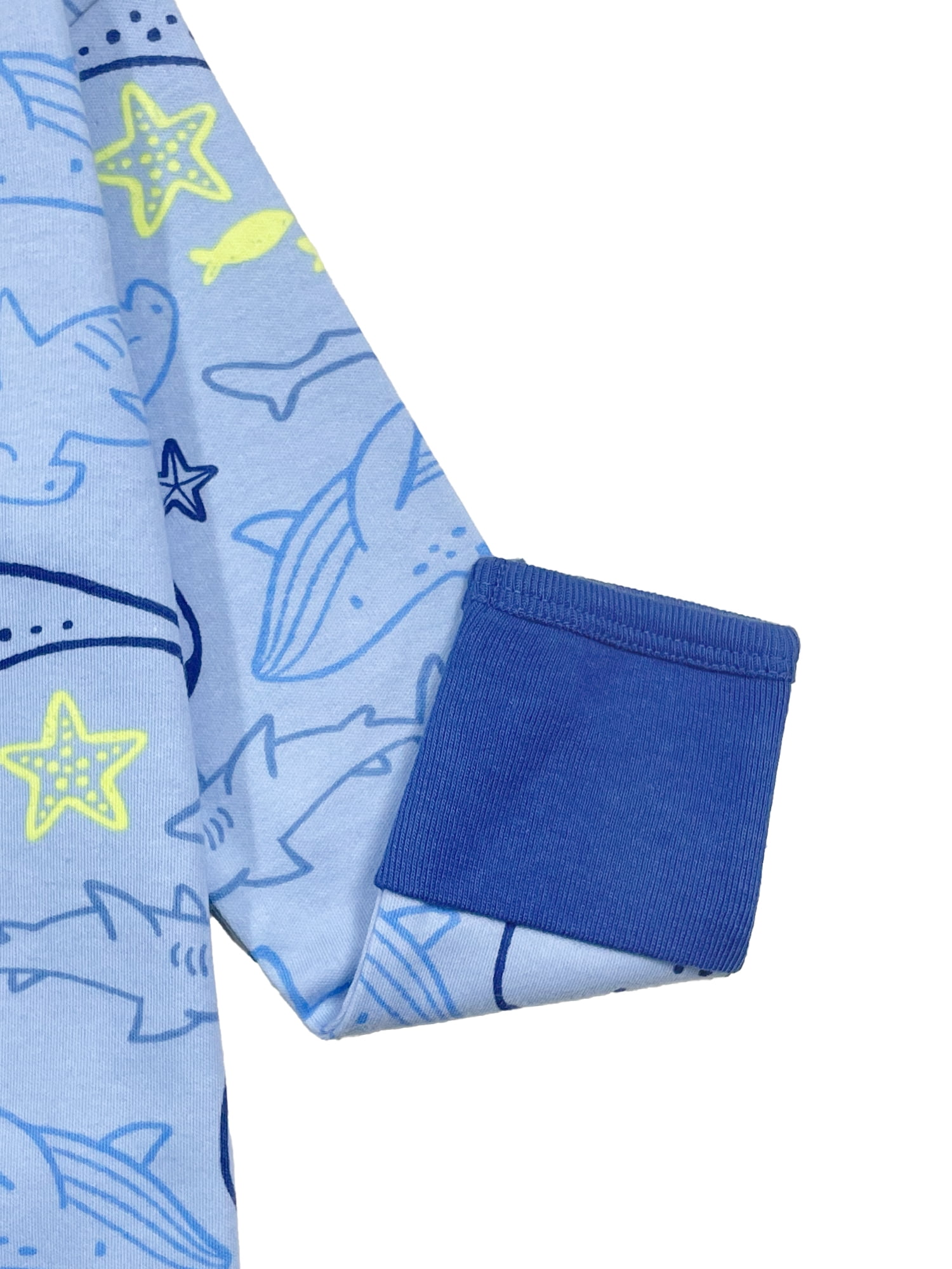 Wonder Nation Baby Unisex Zip Front Footed Sleep N Play Pajamas, Sizes Preemieie-6/9 Months