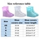 thumbnail image 3 of Dot Printed Water Proof Shoes Boot Cover Zipper Rain Shoe Covers High Top Slip Shoes Women Kids Galoshes Covers Boots for Rain, 3 of 5