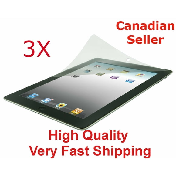 KeeGuard 3 X Premium Clear Screen Protector for Apple iPad 5th Gen 2017