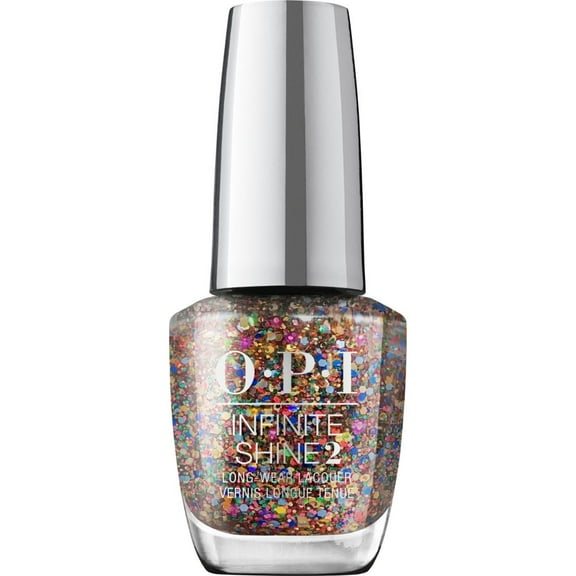 OPI Infinite Shine Nail Polish - Holiday '21 - You Had Me at Confetti - HRN30