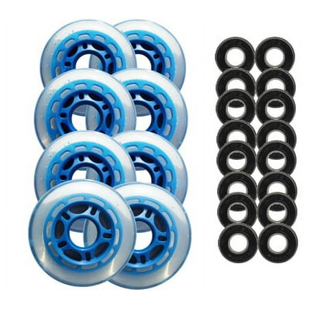 INDOOR Hockey Wheels HILO 4-76mm 4-80mm ABEC 5 BEARINGS price history on PriceWatchPro