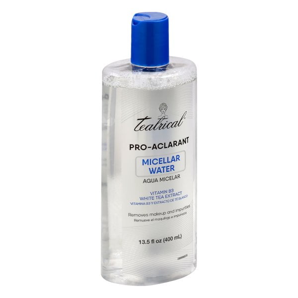 TEATRICAL Pro-Aclarant Micellar Water with Vitamin B3 and White Tea Extract,13.5 oz