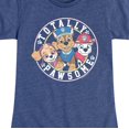 thumbnail image 3 of Paw Patrol - Totally Pawsome - Toddler And Youth Girls Short Sleeve Graphic T-Shirt, 3 of 6