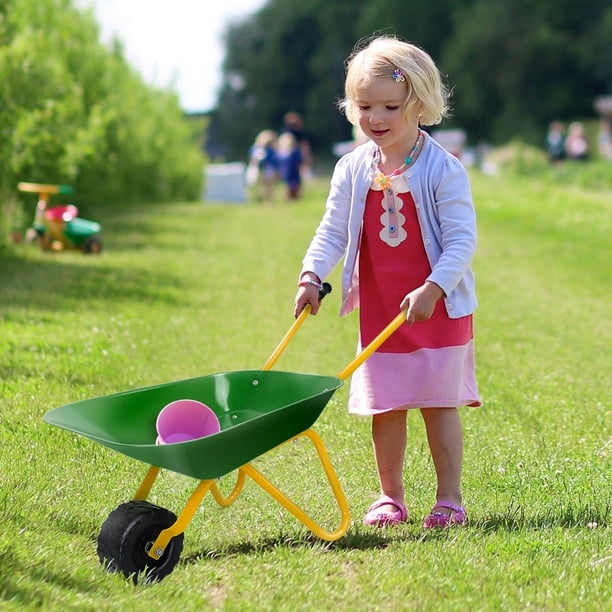 Wheelbarrow green outlet