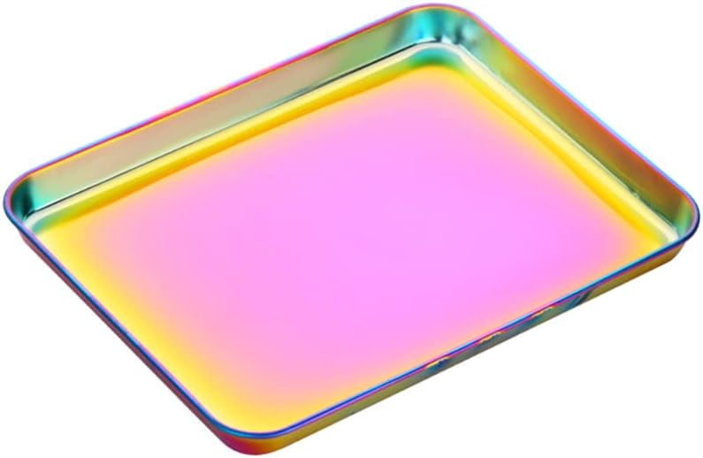 Stainless Steel Baking Sheets: Nonstick Rectangular Cake Pan for Oven Cooking