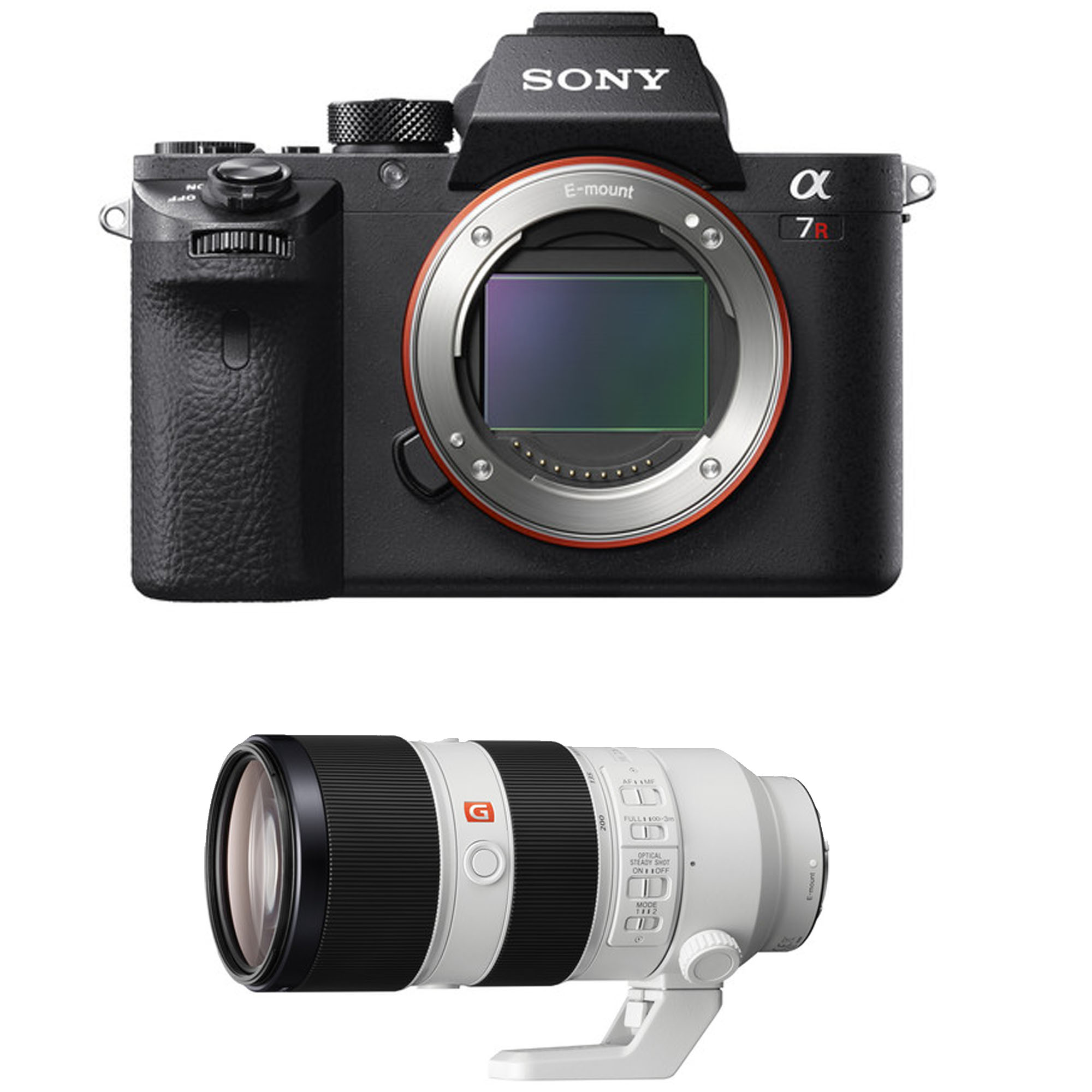Sony Alpha a7R II Mirrorless Digital Camera with Sony FE 70200mm f/2.8