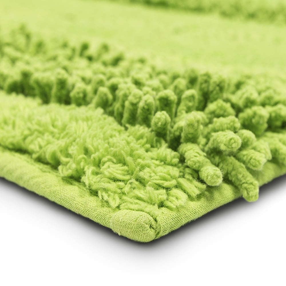 Mohawk Home Composition Cotton Bath Mat, Fiesta Lime, 2' 3" x 3' 9"