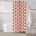 thumbnail image 6 of Shower Curtain, Octopuses1 Waterproof Fabric Plastic Shower Curtain, Drying Fast Bathroom Curtain with 9 Buttonholes, Ruffle Shower Curtain 60x72in, 6 of 8