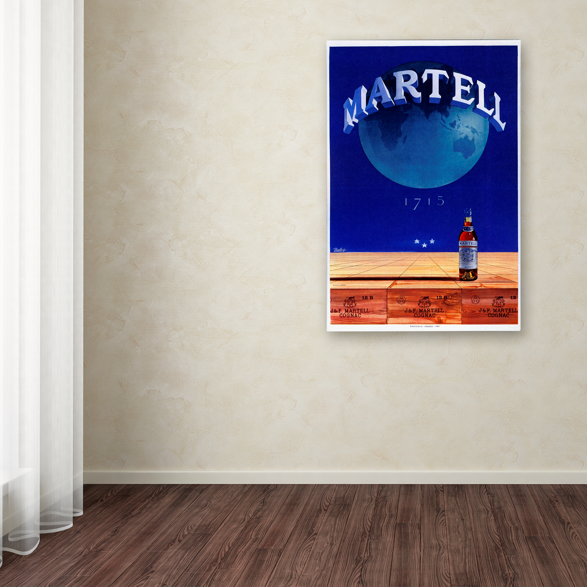 Trademark Fine Art 'Martell' Canvas Art by Vintage Apple Collection