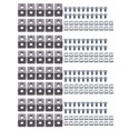 thumbnail image 1 of Juego de Conector de Perfil de Aluminio Serie 2020 200 Piezas de Soporte de Esquina para Accesorios de Perfil de Aluminio con Ranura de 6 mm, 1 of 5