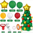 thumbnail image 1 of 65 globos de látex navideños, globos de árbol de Navidad para suministros de fiesta de Navidad y fondo fotográfico, 1 of 3