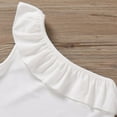 thumbnail image 6 of SNKSDGM Girls Shirts for Girls 12-14 White T Shirts for Girls Toddler Kids Girls Dance Tank Top One Shoulder Racerback Tie Dye Crop Sleeveless Sports Dance Top for Ballet Gymnastics Dancewear, 6 of 6
